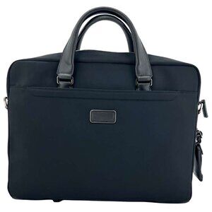 Tumi Harrison Avondale Black Zippered Briefcase